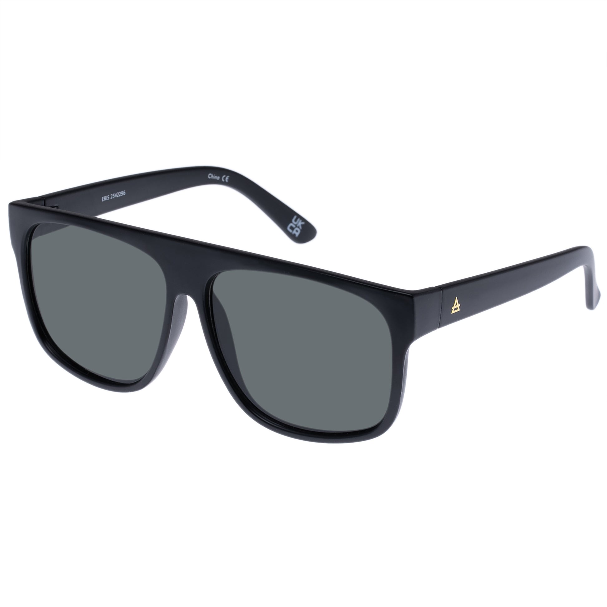 Eris Black Uni-Sex Square Sunglasses | Aire