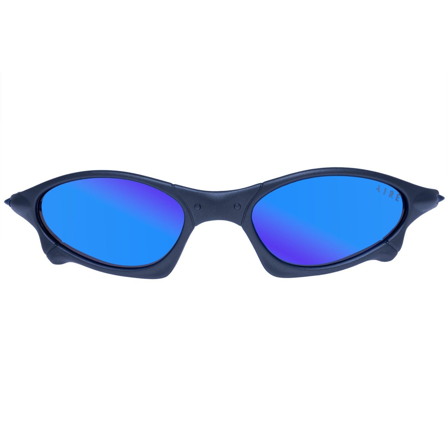 Astral Metallic Charcoal Uni-Sex Wrap Sunglasses | Aire