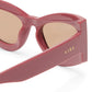 Electra Terracotta Female Cat-Eye Sunglasses | Aire