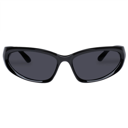 Jupiter Black Uni-Sex Wrap Sunglasses | Aire