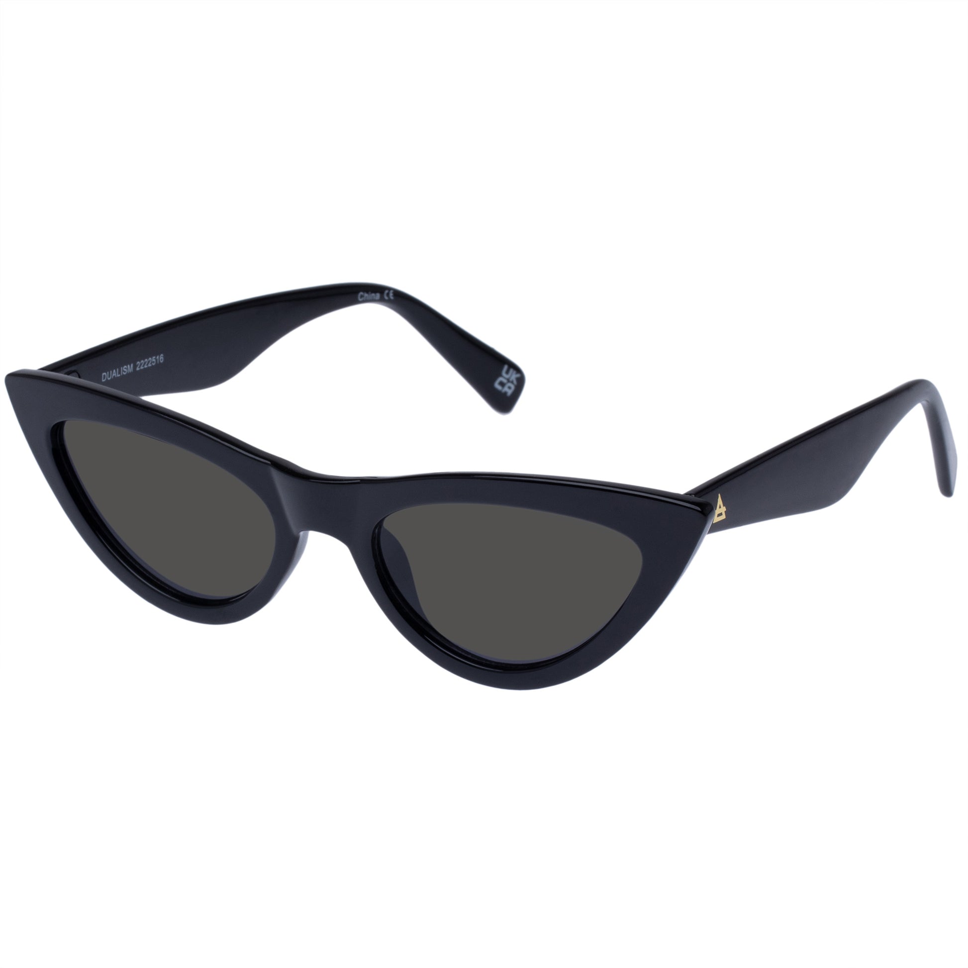 Dualism Black Female Cat-Eye Sunglasses | Aire