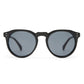 Nucleus Black Uni-Sex Round Sunglasses | Aire