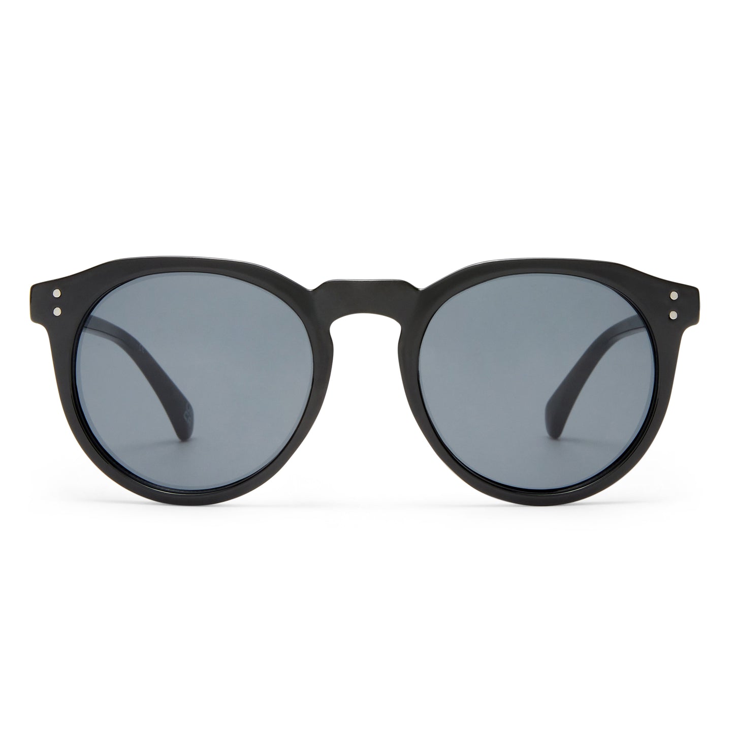 Nucleus Black Uni-Sex Round Sunglasses | Aire