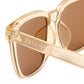 Lunar Sand Uni-Sex Rectangle Sunglasses | Aire