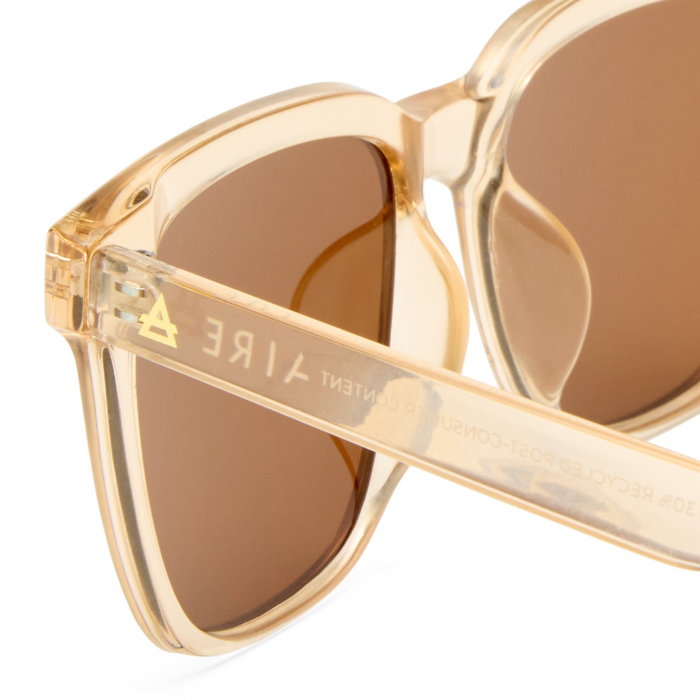 Lunar Sand Uni-Sex Rectangle Sunglasses | Aire