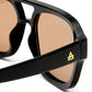 Aquarius Black Uni-Sex Aviator Sunglasses | Aire