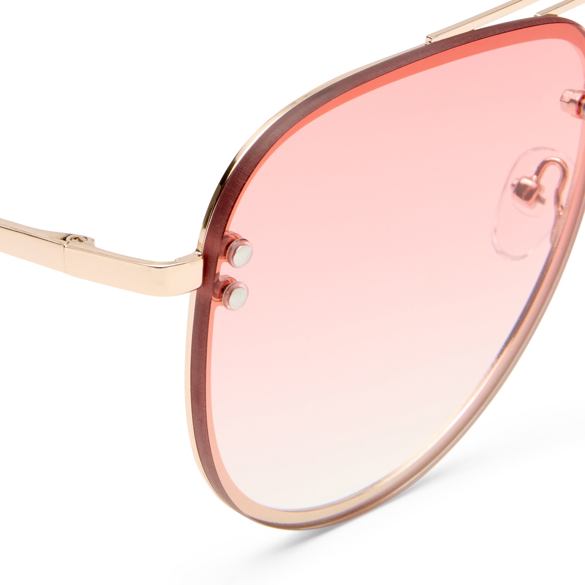 Quartz Gold Uni-Sex Aviator Sunglasses | Aire