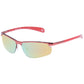 Supermoon Metallic Red Uni-Sex Wrap Sunglasses | Aire