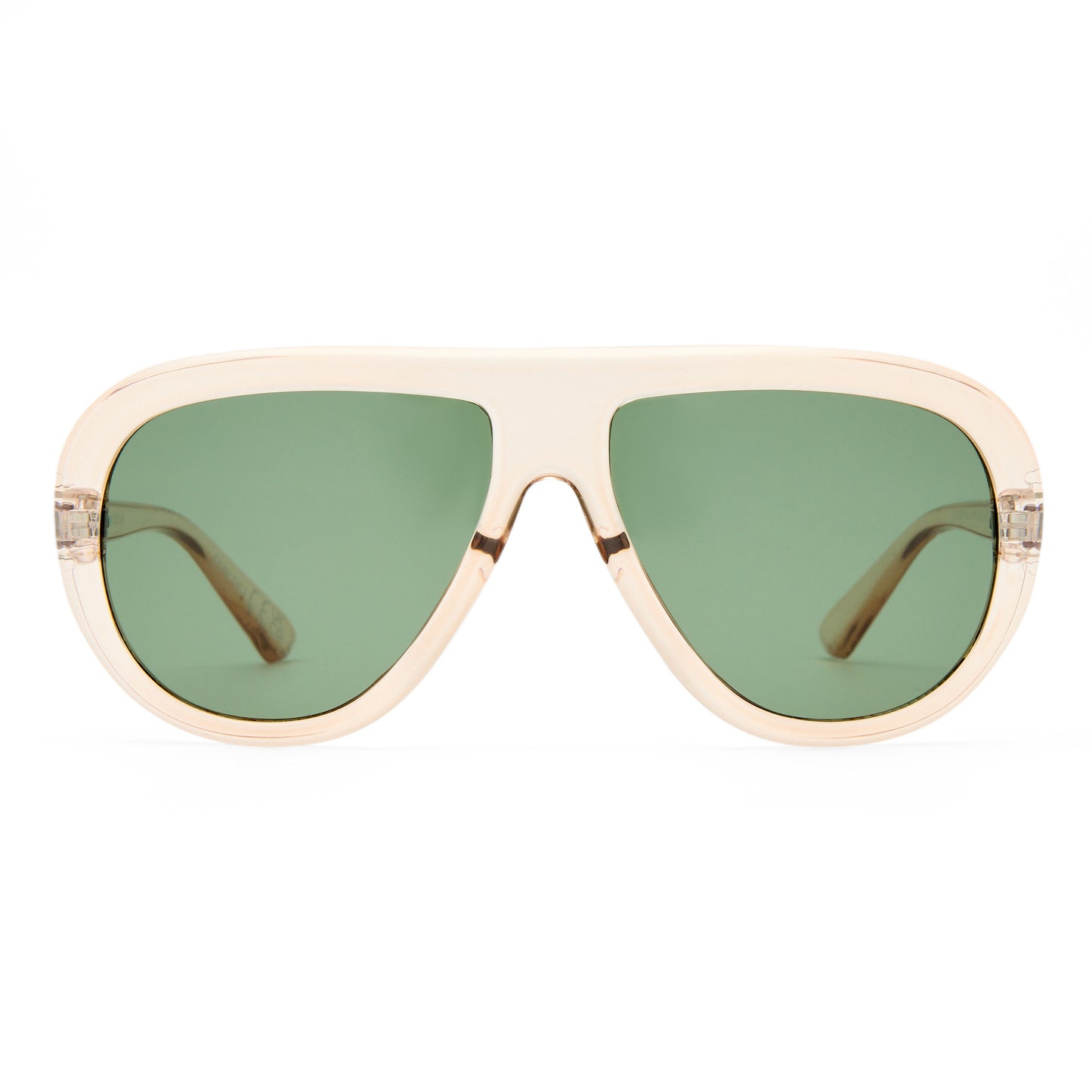 Cadent Sand Uni-Sex Aviator Sunglasses | Aire